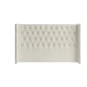 Stella Winged Bed Head Classic Cream - King