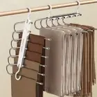 Folding Pants Rack Multi-layer Clothes Drying Rack Home Storage