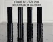 XTool D1 Adjustable Height Raisers/Feet (set of 4)