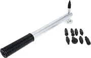 Alipis 1Set Percussion Hammer Repair Tool with Replaceable Tips High Hardness Hammer for Automotive Bodywork Impact Resistant Hand Tool for Dent Fixing