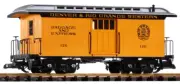Piko G Scale 38603 D&RGW Wood Baggage Car #126 (G-Scale)