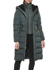 Cole Haan Belted Puffer Coat