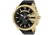 Diesel Men's Mega Chief Black Dial Watch