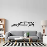 Wall Art Home Decor 3D Acrylic Metal Car Auto Poster USA Silhouette Leon TCR