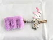 me oui 012 Diamond Purple E keychain