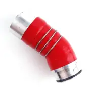 Red Silicone Intercooler Boost Hose for BMW 3-Series 335D E90 E91 E92 E93 Diesel (for: BMW)