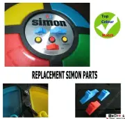 Vintage Simon Electronic Game 1978 MB Games - REPLACEMENT Switch Covers /X-Piece