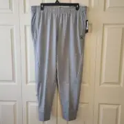 AND1 Men's Bank Shot Jogger Sweats Grey Heather 2XL