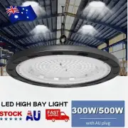 500W Led High Bay Lights Industrial Workshop Warehouse Gym Shed Farm Battern