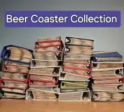 Vintage Beer Coasters From Several Different Countries