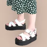 Dr. Martens Women's White Voss II Quad Sandals NWT Size 9