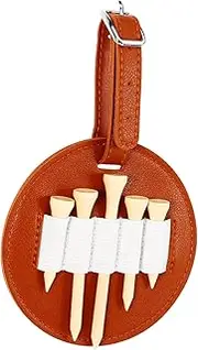 GOOHOCHY Golf Holder Bag 5 Lightweight Tee Storage for Carrying Non-Stick Easy to Clean Practical Tee Holder Pouch