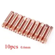 16/10/5Pc MB15-15AK MIG Welding Contact Tip 0.6Mm 0.8Mm 0.9Mm 1.0Mm 1.2Mm Protec