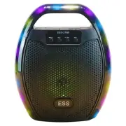 Rechargeable Portable Bluetooth Speaker Built-in FM USB AUX MicroSD Mic Input