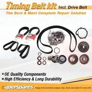 Timing Belt Kit & Gates Drive Belt for Subaru Forester SF 2.0L EJ20J 1997-1998