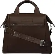 STATUS ANXIETY(ステータス アングザエティー) Status In Waves Handbag, Shoulder Backpack, Strap, Women's, Men's, Shoulder Bag, Work, A4, Large Capacity, Leather Bag, 3-Way