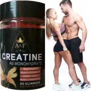 Creatine Monohydrate 4g! Have a Yummy Gummy! Fast Results!