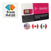 75 PRELOAD ONE PREPAID Plan SIM Card Unlimited Talk Text & Data4G LTE + Inter...