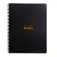 【Rhodia】Classic_A4+ 線圈筆記本_方格內頁_黑色