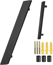 uxcell Floating House Letters, 6 Inch Acrylic Modern Address Letter for Outside with Nails Kit for Home Street Office Mailbox Sign(Slash, Black)