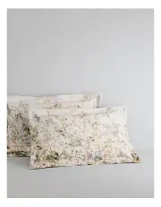 [Sheridan] Laurier Tailored Pillowcase Pair in White