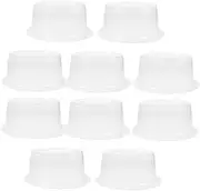 Straw Adult Hat Bracket Hat Holder 10pcs Cap Inner Support Hat Form Shaper for Storage Display