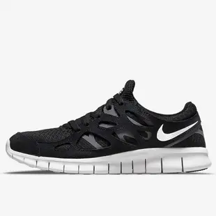 Nike 慢跑鞋 運動鞋 男款 Free Run 2 赤足 輕量 復刻 健身 訓練鞋 黑色 537732004
