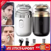 2 in1 Mini Capsule Shaver Electric Washable Beard Razor Portable Electric Shaver