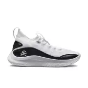 Under Armour Curry Flow 8 Basketball Shoes WHT/BLK