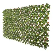 Expandable Pvc Trellis Hedges 36 In. X 72 In. Gardenia Artificial Leaf