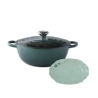 在飛比找Yahoo奇摩購物中心優惠-Le Creuset 典藏媽咪鑄鐵鍋 媽咪鍋 26cm 4.