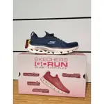 【清大億鴻】SKECHERS-GO RUN GLIDE-STEP FLEX 女鞋慢跑 輕量除臭 藍色-128892NVY