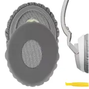 Geekria Protein Leather Ear Pads for Bose On-Ear OE2, OE2i Headphones (Grey)