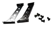 1/10 Scale Alloy RC Wing Stay Holder Support Fixed Rear Spoiler x2 37mm Black
