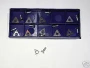 FMC 601 Brake Lathe Cutting Tips Bit Box 90488 10 Bits w/Screws