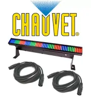 Chauvet Lighting Colorstrip Mini Color Mixing Stage Wash Bar Light W/ Dmx Cables