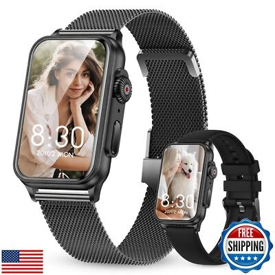 SYEEKOM Smart Watch for Women (Answer/Make Call) 1.57" HD Fitness Tracker wit