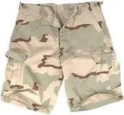 [Mil-Tec] Desert Camo BDU Rip Stop Mens Cargo Shorts