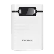 DIY Portable 10000mAh Power Bank Case With OLED Display For Samsung S8 iphoneX 8/8Plus Xiaomi mi5 mi6