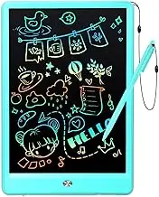 EooCoo Toys for 3-6 Years Old Girls Boys, 10 Inch LCD Writing Tablet, Electronic Drawing Tablet, Colorful Doodle Board, Party Birthday Gifts, Educational Learning Toys Kids Travel Essentials