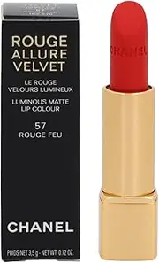 [Chanel] Rouge Allure Velvet Luminous Matte Lip Colour - 57 Rouge Feu, 3.5 g