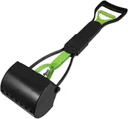 KITANDOVE Dog Poop Scoop Poop Pole Pooper Scooper Bags Portable Dog Waste Scooper Yard Poop Picker Dog Door Scooper Foldable Pet Waste Grabber