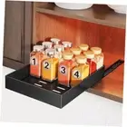 Spice Rack - Vertical Pull Out Spice Organization for Cabinet Kitchen Pantry