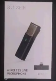 Wireless Lavalier Live Microphone By Ruizhe