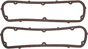 XTevu Engine Valve Cover Gaskets 2PCS Air Oil Leak Proof Compatible with Ford SBF 260 289 302 347 351W, Cylinder Head Gasket Set Oil Leak Proof Gasket