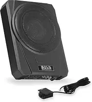 Boss Audio BASS10 1000W 10 inch Low Profile Amplified Subwoofer System with Enclosure