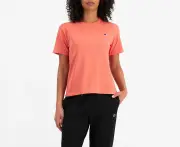 Champion Women's French Jersey C Logo Tee / T-Shirt / Tshirt - Dusty Tangerine