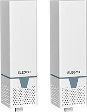 ELEGOO USB Air Purifier with Built-in Activated Carbon, Reducing Resin Odor and Fume, Compatible with ELEGOO Mars 3 Pro, Saturn 2, Saturn 8K and Jupiter Resin 3D Printers (Pack of 2)
