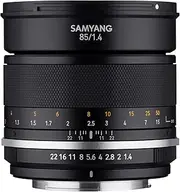 [Samyang] MF 85mm F1.4 MK2 Manual Focus Lens for Canon EF Black