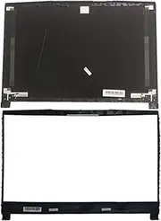 New Compatible for MSI GF63 8RC 8RD MS-16R1 MS-16R4 Rear Lid TOP Case Laptop LCD Back Cover 3076R1A211HG01/LCD Bezel Cover 3076R1B211TA21 (Color : A and B Shell)